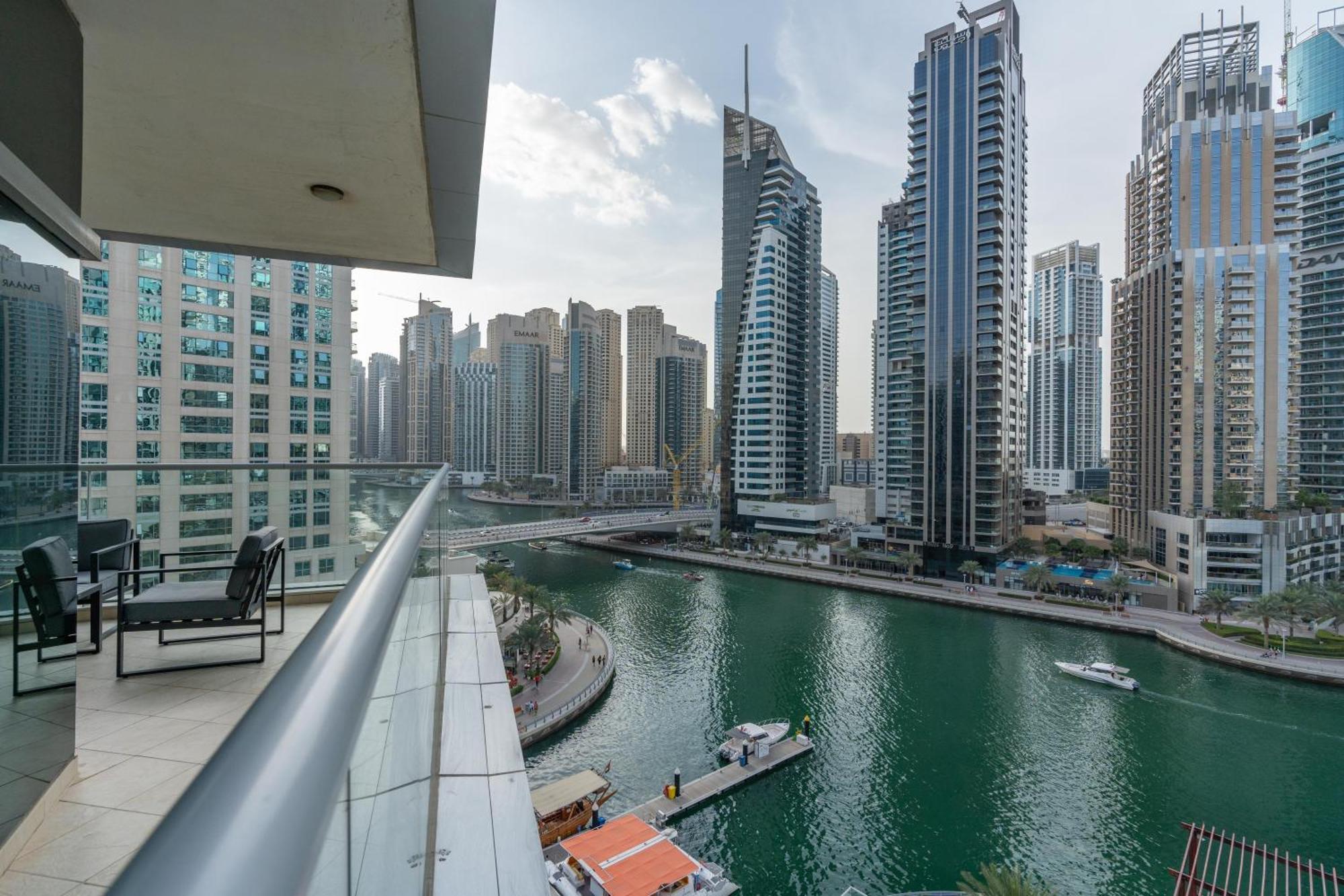 Vacay Lettings - Full Marina View 3 Bedroom Plus Maid Room ドバイ エクステリア 写真