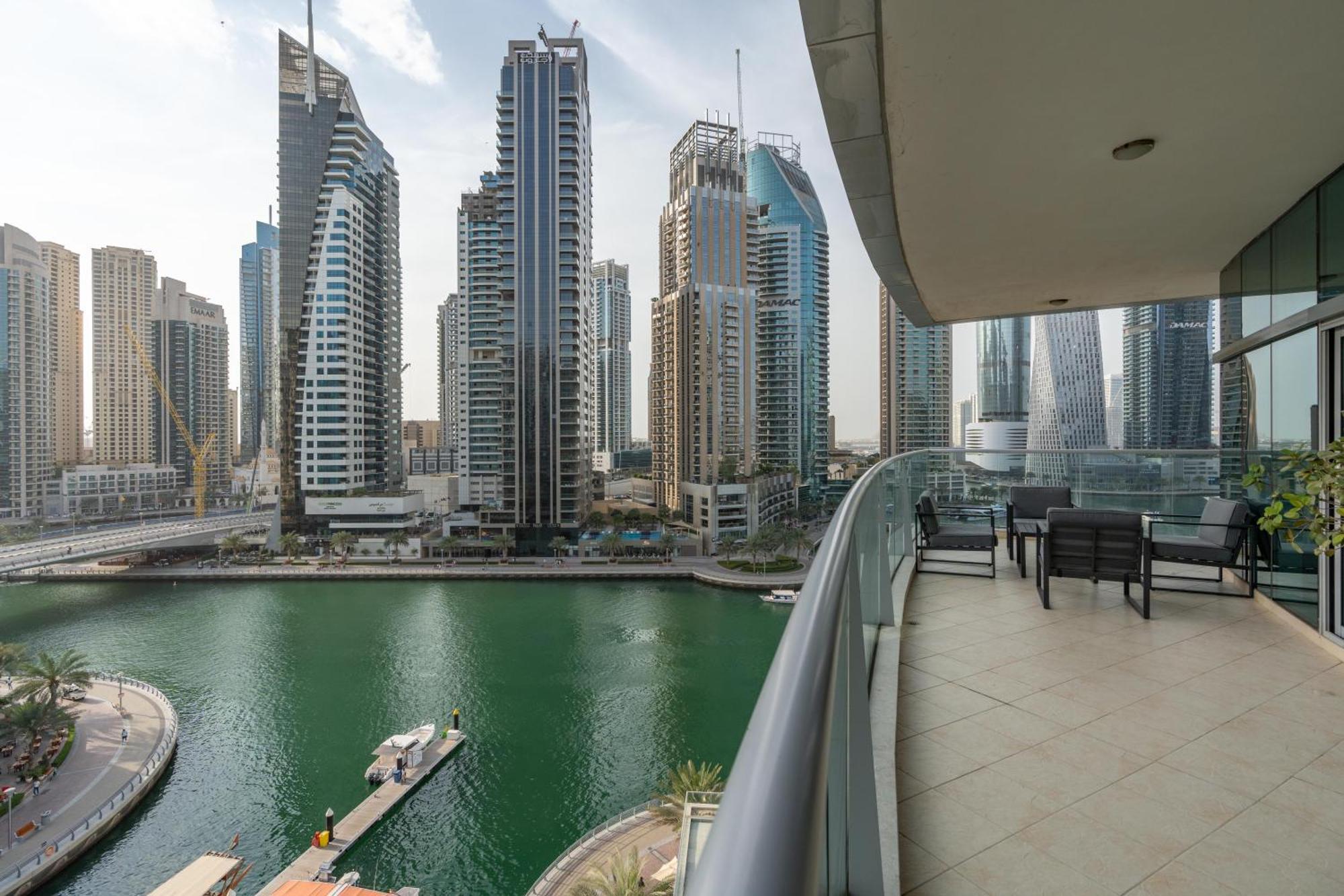 Vacay Lettings - Full Marina View 3 Bedroom Plus Maid Room ドバイ エクステリア 写真