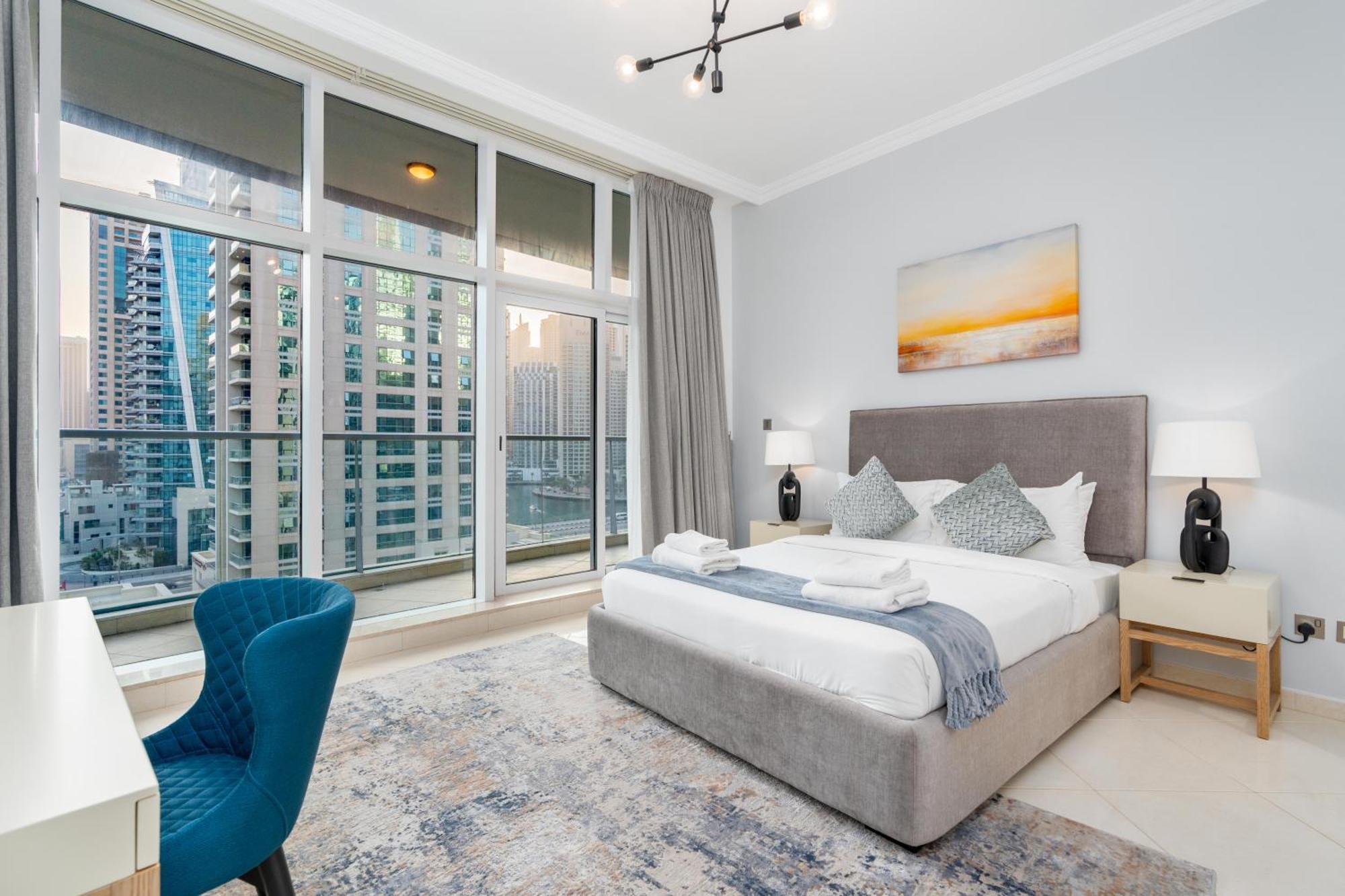 Vacay Lettings - Full Marina View 3 Bedroom Plus Maid Room ドバイ エクステリア 写真