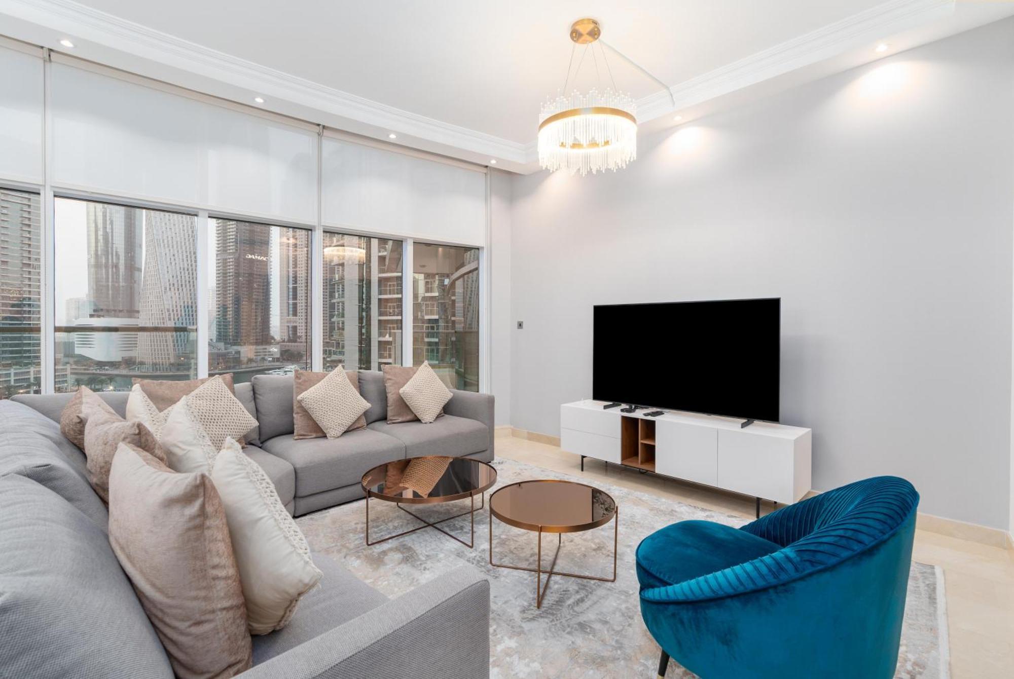 Vacay Lettings - Full Marina View 3 Bedroom Plus Maid Room ドバイ エクステリア 写真