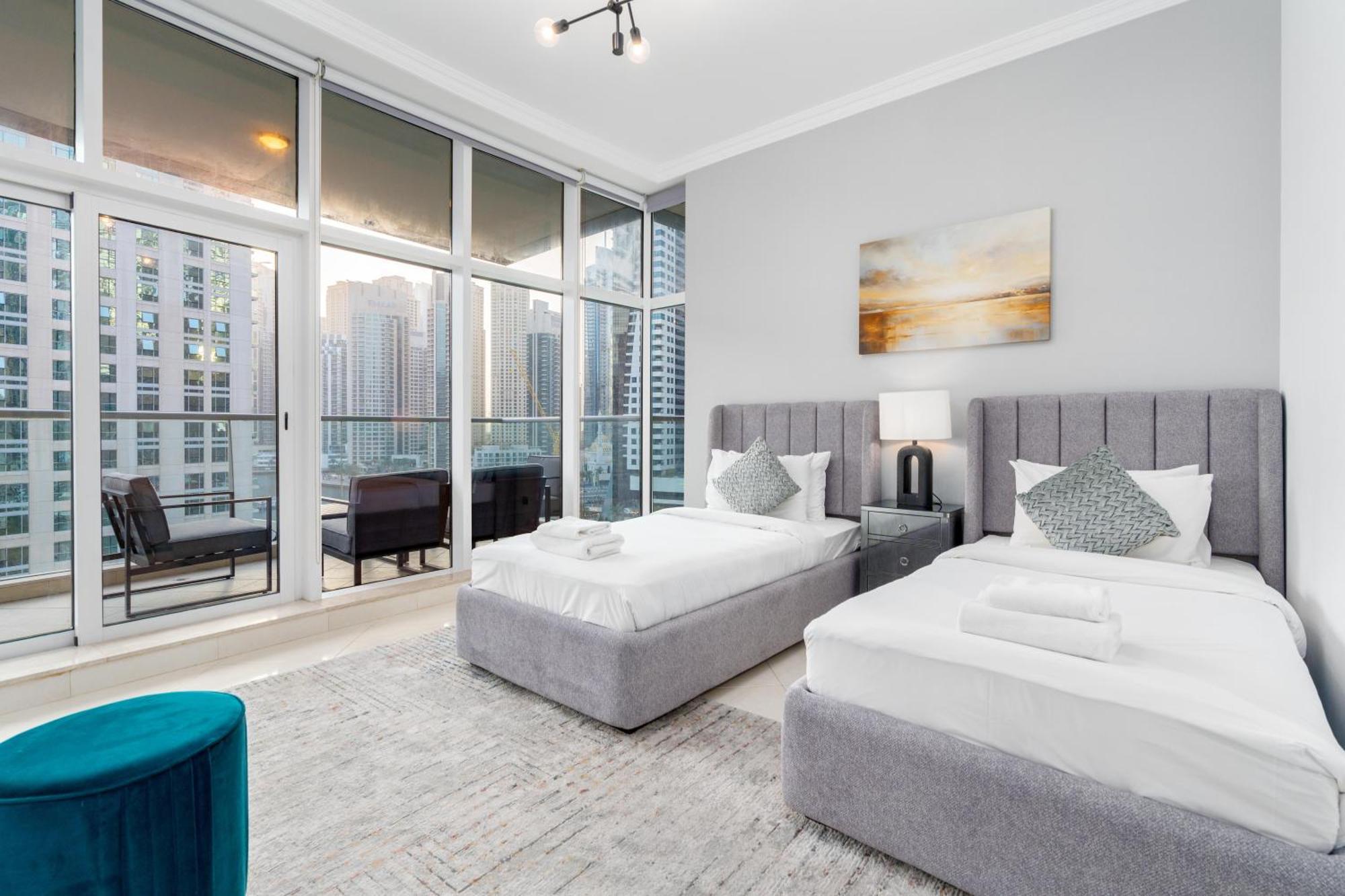 Vacay Lettings - Full Marina View 3 Bedroom Plus Maid Room ドバイ エクステリア 写真